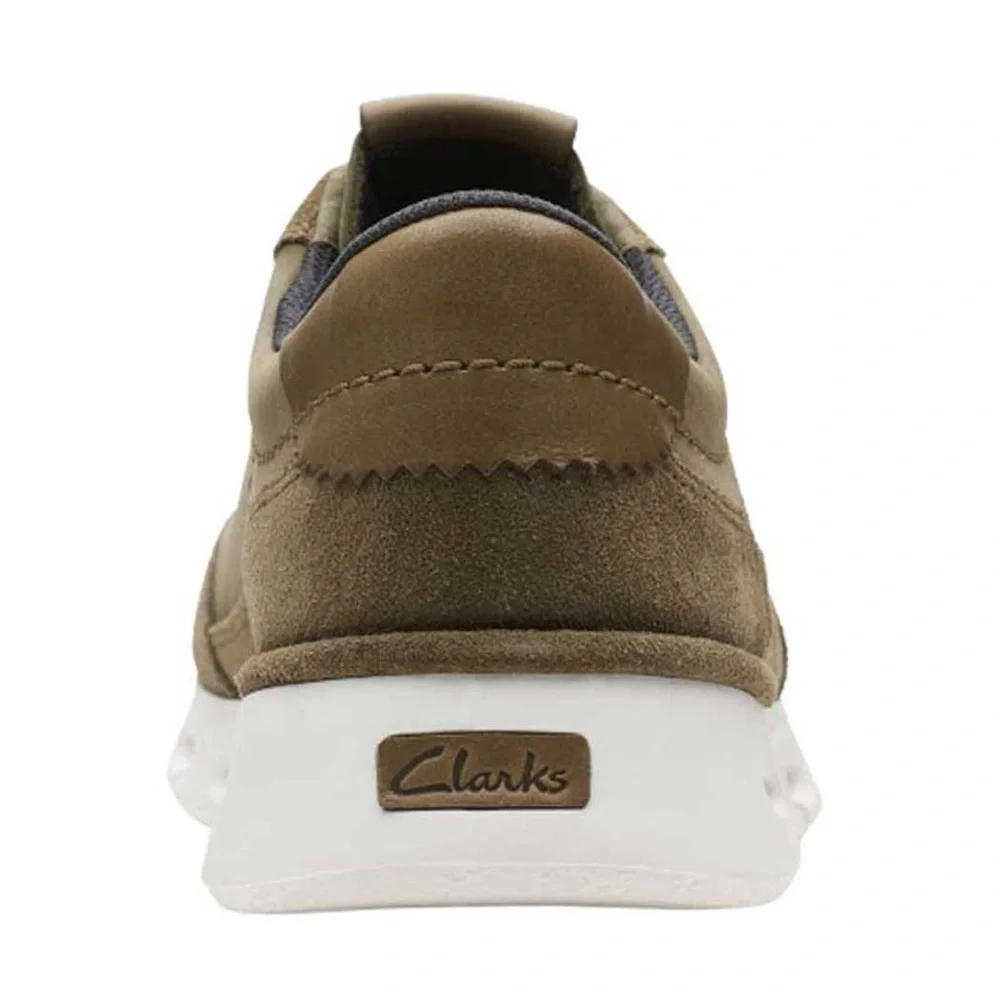 NEW!! Men’s Clarks Nature X One Sneaker Dark Olive Size 8.5M